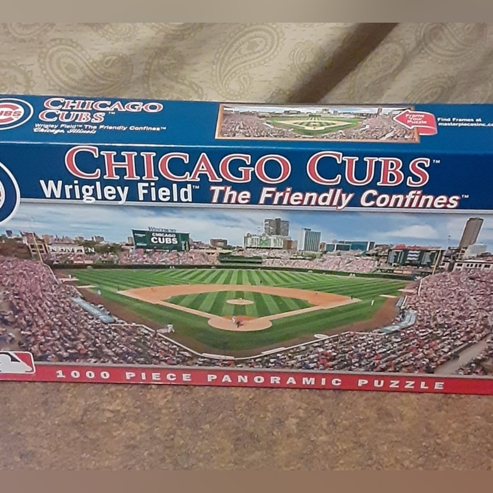 Masterpieces Puzzle Co. Officially Licensed MLB Chicago Cubs Jigsaw Puzzle - New